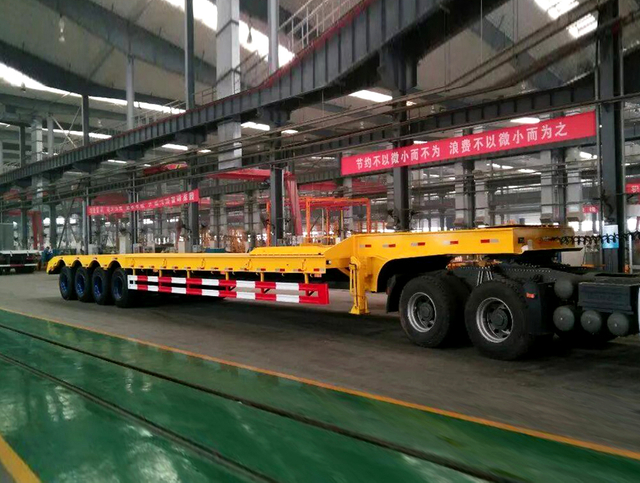 Low bed semitrailer