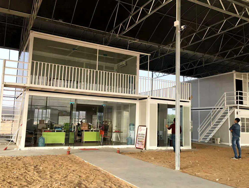 Flat pack container house FC05