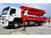 Concrete pump truck