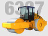 Double drum road roller