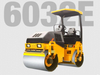 Double drum road roller