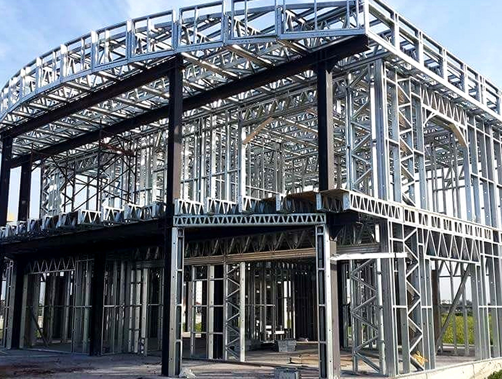 Light steel building B06