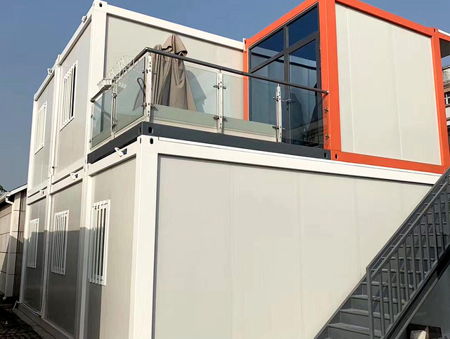 Flat pack container house FC02