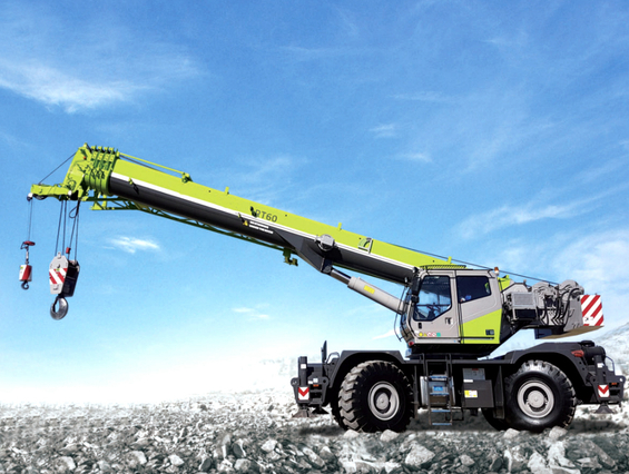 Rough terrain crane
