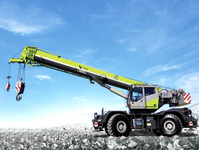 Rough terrain crane