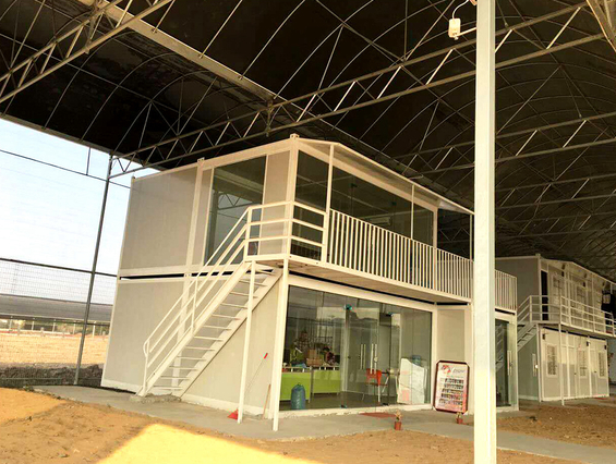 Flat pack container house FC05