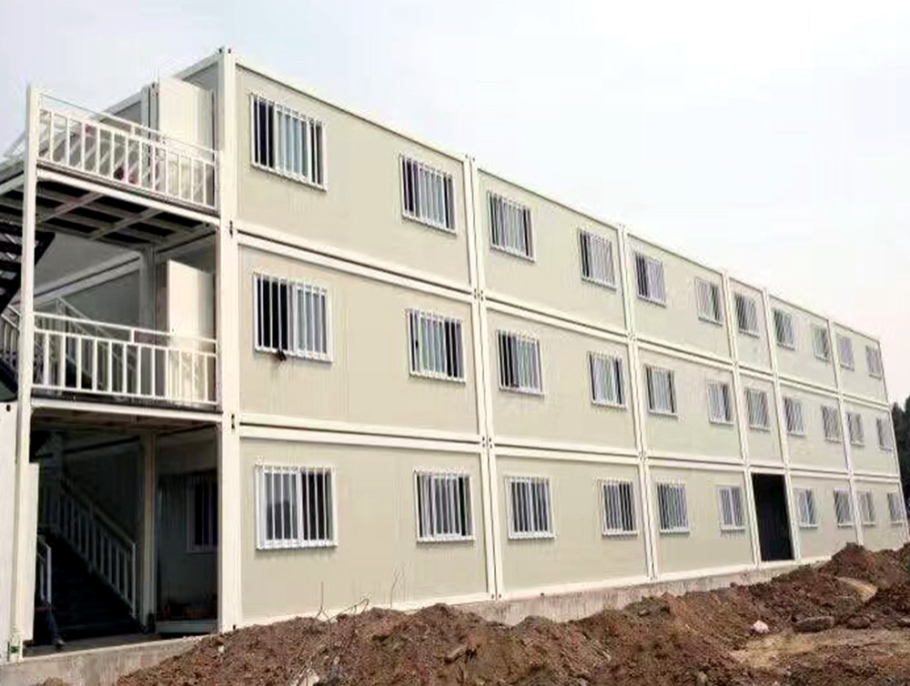 Flat pack container house FC07