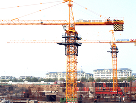 Hammerhead tower crane