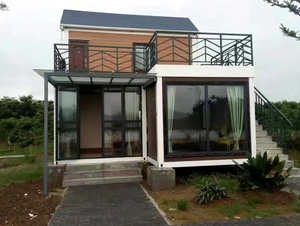 Flat pack container house FC04