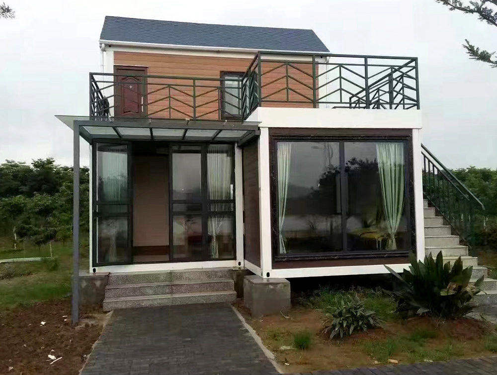 Flat pack container house FC04