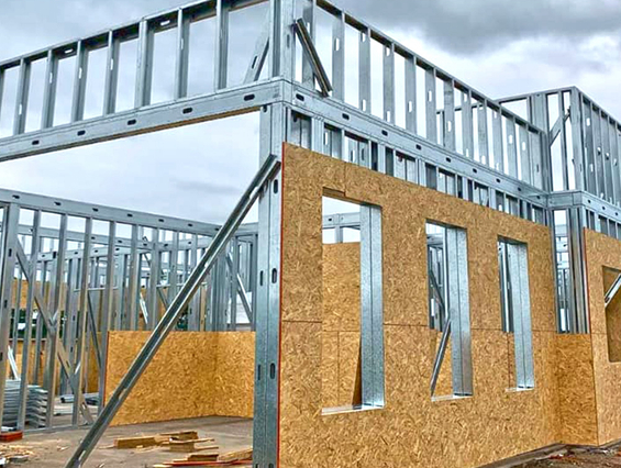 Light steel villa V09