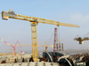Flat-top tower crane