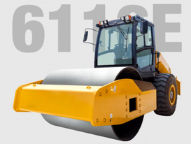 Single drum road roller