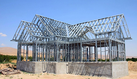 Light steel structure house