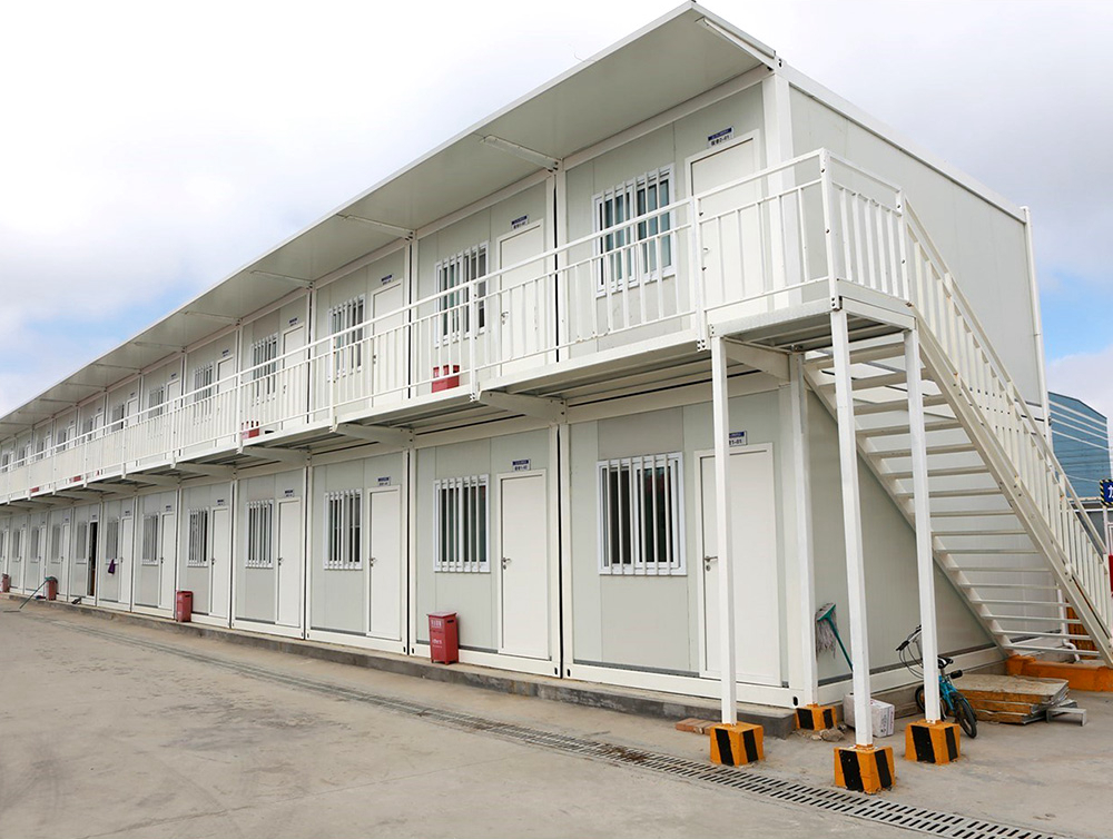 Flat pack container house FC07