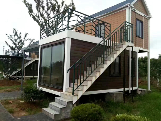 Flat pack container house FC04