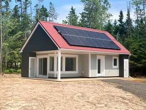 Light steel villa + solar V11