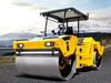 Double drum road roller